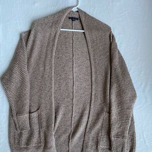 Brown cardigan